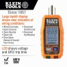 GFCI - Receptáculo | Para enchufes estandars de 3 hilos y con pantalla LCD