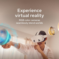 Meta Quest 3S 256GB — Incluye Batman: Arkham Shadow y una prueba de 3 meses de Meta Quest+