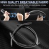 Amiss 3 fundas antideslizantes de fibra de carbono para volante