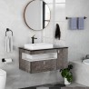 Juego de accesorios de baño negro mate, juego de 4 piezas de accesorios de baño