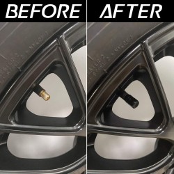 Tapones para válvula de neumático de coche, 12 tapas de aire, universales para autos, SUVs, bicicletas, camiones y motocicletas