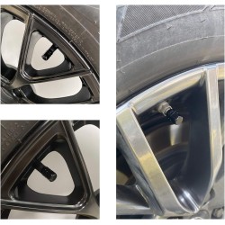 Tapones para válvula de neumático de coche, 12 tapas de aire, universales para autos, SUVs, bicicletas, camiones y motocicletas