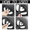 Tapones para válvula de neumático de coche, 12 tapas de aire, universales para autos, SUVs, bicicletas, camiones y motocicletas