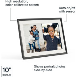 Aura Marco de fotos digital | Marco de fotos digital con aplicacion de telefono