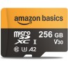 Amazon Basics Tarjeta microSDXC de 256 GB con adaptador