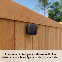Blink Outdoor 4: Cámara de seguridad inteligente inalámbrica, dos años de duración de la batería