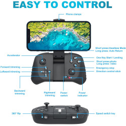 Dron con cámara 1080P para principiantes y niños