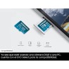 Tarjeta de memoria microSD + adaptador, microSDXC de 512 GB