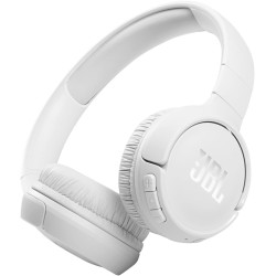 JBL Tune 510BT: Audífonos inalámbricos con sonido Purebass, color blanco