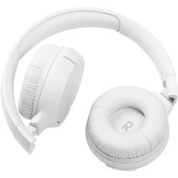 JBL Tune 510BT: Audífonos inalámbricos con sonido Purebass, color blanco