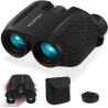Hontry Binoculares para adultos y niños, Binoculares compactos de 10 x 25 pulgadas para observación de aves