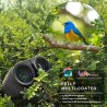 Hontry Binoculares para adultos y niños, Binoculares compactos de 10 x 25 pulgadas para observación de aves