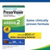 PreserVision AREDS 2 - Suplemento vitamínico y mineral para los ojos, contiene luteína, vitamina C, zeaxantina, zinc y vitamina