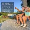 Hontry Binoculares para adultos y niños, Binoculares compactos de 10 x 25 pulgadas para observación de aves