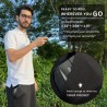 Hontry Binoculares para adultos y niños, Binoculares compactos de 10 x 25 pulgadas para observación de aves