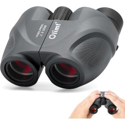 Binoculares compactos de 8 x 25, pequeños y ligeros de mano