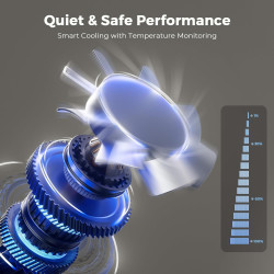 Proyector 4K con WiFi 6 y Bluetooth