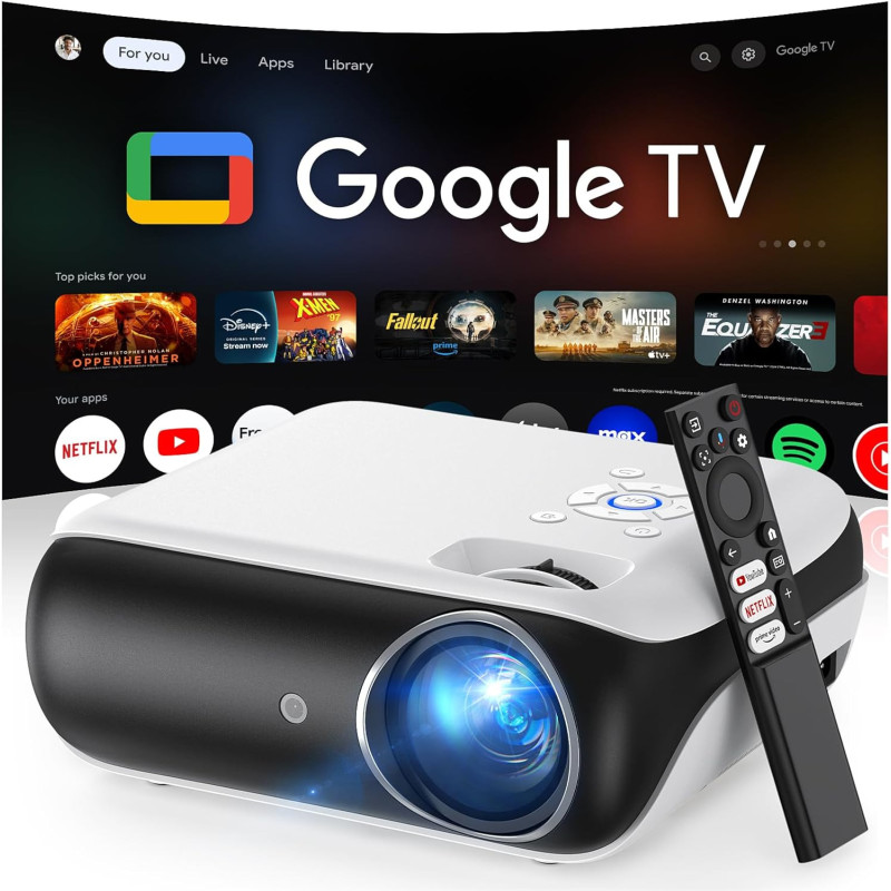 Proyector inteligente oficial de Google TV