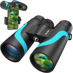 Binoculares HD de 15 x 55 para adultos, vista grande de alta potencia