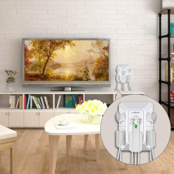 QINLIANF - Cargador de pared, protector de sobretensiones