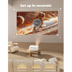 Proyector con WiFi y Bluetooth