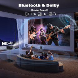 Proyector con WiFi y Bluetooth