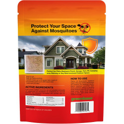 Paquete de 12 bolsas repelentes de mosquitos | Bolsas de repelente para interiores o exteriores