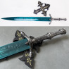 Espada de Luz de luna de Ludwig |Espada sin filo para cosplays o para coleccionar