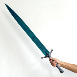 Espada de Luz de luna de Ludwig |Espada sin filo para cosplays o para coleccionar