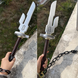 Cuchilla de Toji para cosplays | Cuchilla de espuma sin filo para cosplays