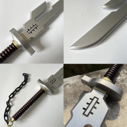 Cuchilla de Toji para cosplays | Cuchilla de espuma sin filo para cosplays