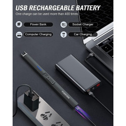 Encendedor de plasma de arco eléctrico para velas