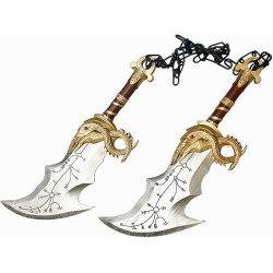 God Of War Espadas del caos de espuma  | Replica de espuma segura de las espadas del caos para cosplays