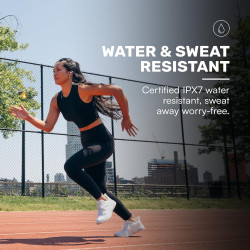 Raycon Auriculares inalámbricos Bluetooth con micrófono integrado de 56 horas de batería