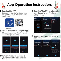 Ollny Luces de Navidad inteligentes | Luces de navidad con temporizador y colores personalizables
