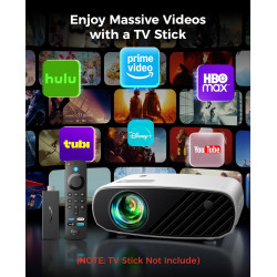 Elephas – 2020 Mini Proyector de Película