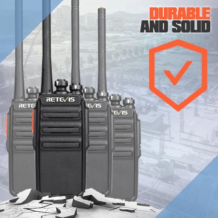 Retevis H-777S Walkie Talkies para adultos, radio de 2 vías de largo alcance, Walkie Talkies con auricular y juego de micrófono,