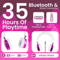 Puro Sound Labs PuroQuiet Plus - Auriculares con cancelación de ruido para niños