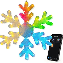 Probro Luces de copo de nieve LED inteligentes | Con mas de 105 modos de luces