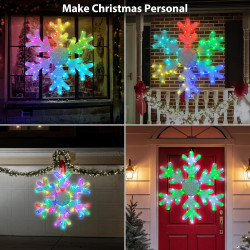 Probro Luces de copo de nieve LED inteligentes | Con mas de 105 modos de luces
