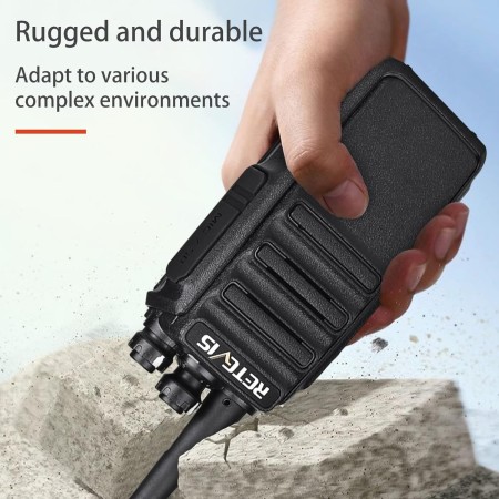 Retevis H-777S Walkie Talkies para adultos, radio de 2 vías de largo alcance, Walkie Talkies con auricular y juego de micrófono,