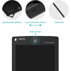 Mafiti - Tablet de escritura LCD de 8.5 pulgadas