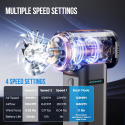 Plumero de aire eléctrico