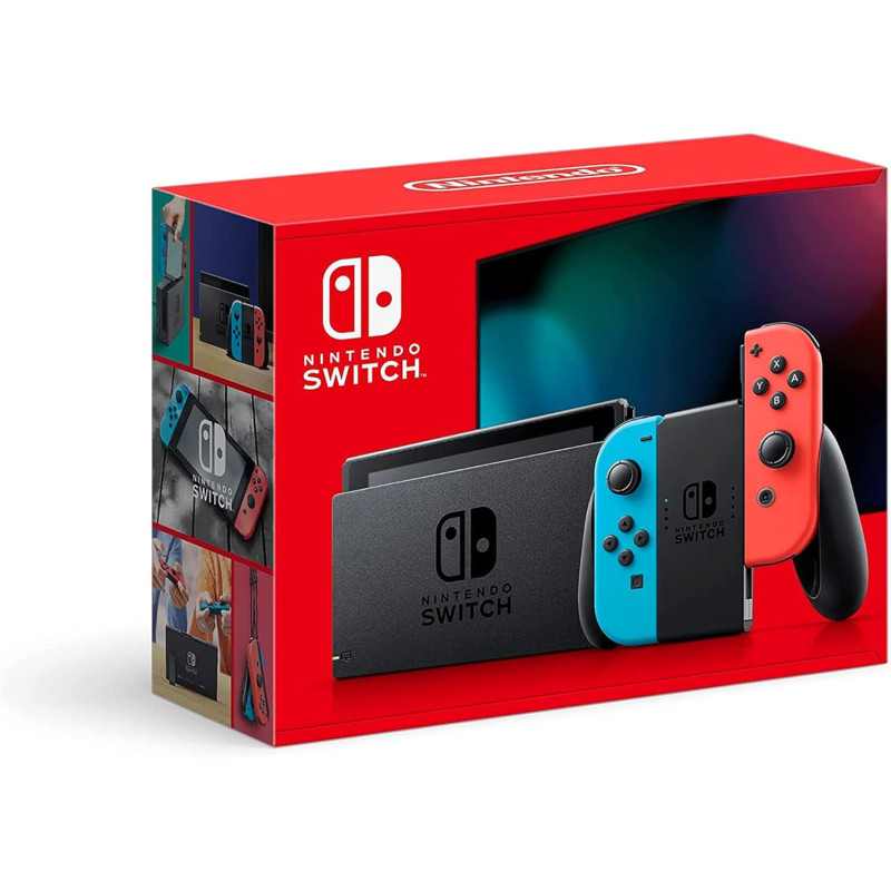 Nintendo Switch | Nintendo swtich con Joycons azul y rojo