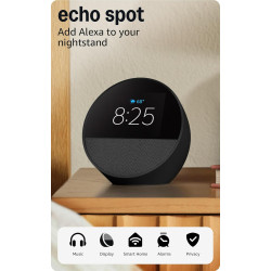 Amazon Echo Spot: ideal para mesitas de noche