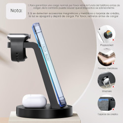 Estación de carga 3 en 1 para iPhone