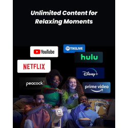 Yaber T1 Pro Mini proyector con WiFi y Bluetooth