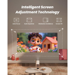 Yaber T1 Pro Mini proyector con WiFi y Bluetooth