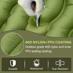 Yuzonc - Colchoneta de dormir | Ultraligera y facil de inflar