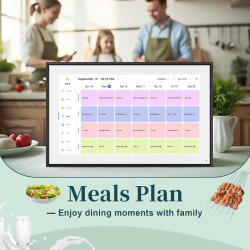 Calendario digital de 21.5 pulgadas